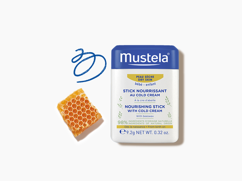 Хидра стик с Колд Крем и пчелен восък - Mustela Multi-market - 2