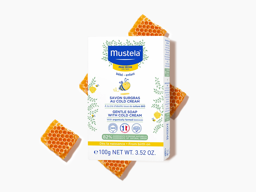 Mustela Gentle soap for babies with dry skin-1