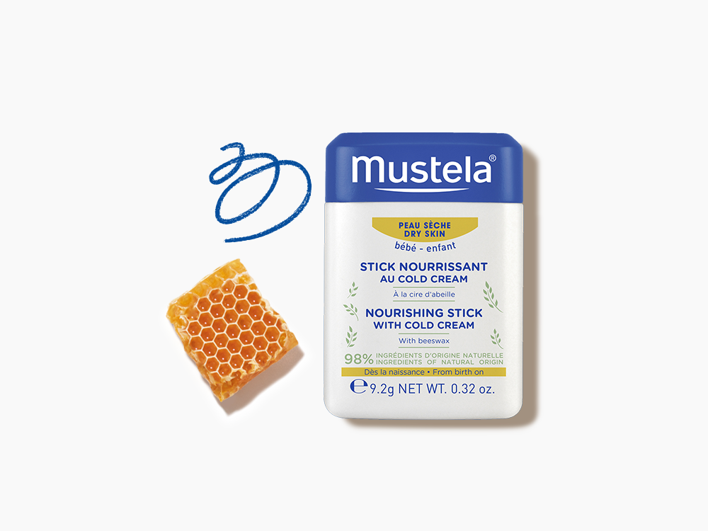 Mustela Nourishing stick with cold cream for babies with dry skin