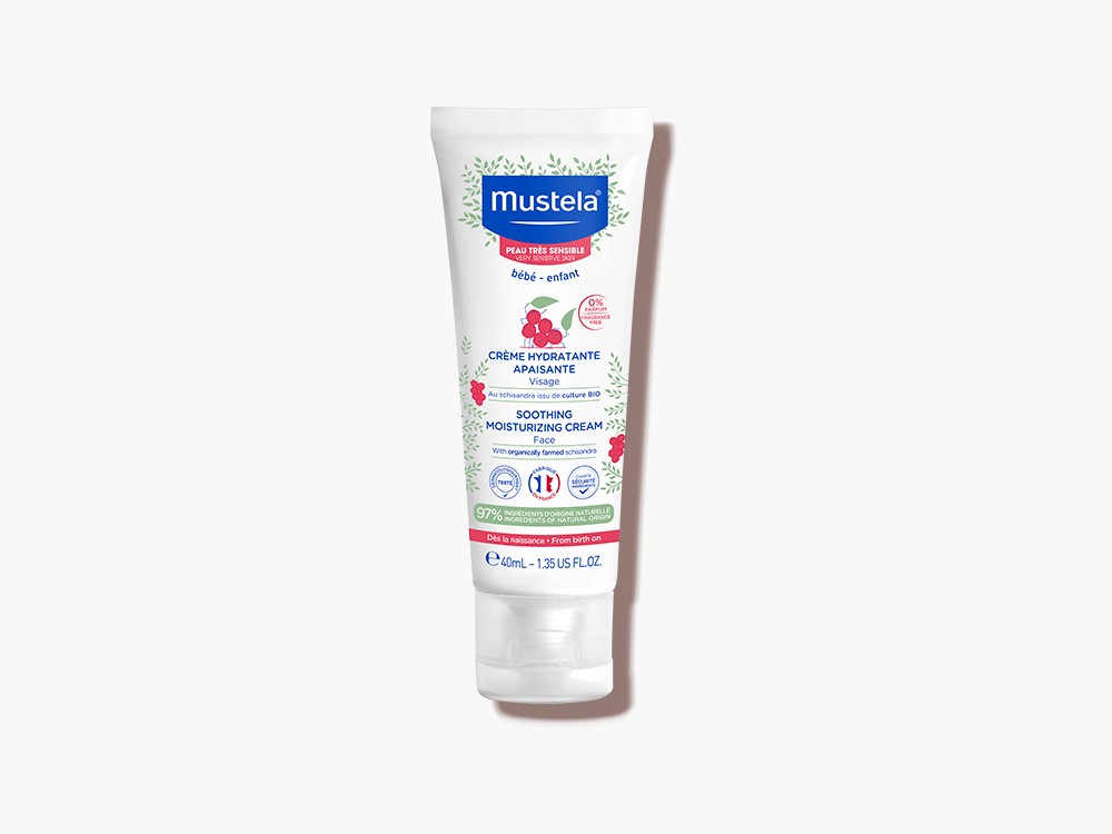 Mustela Soothing moisturizing cream for babies with very sensitive skin