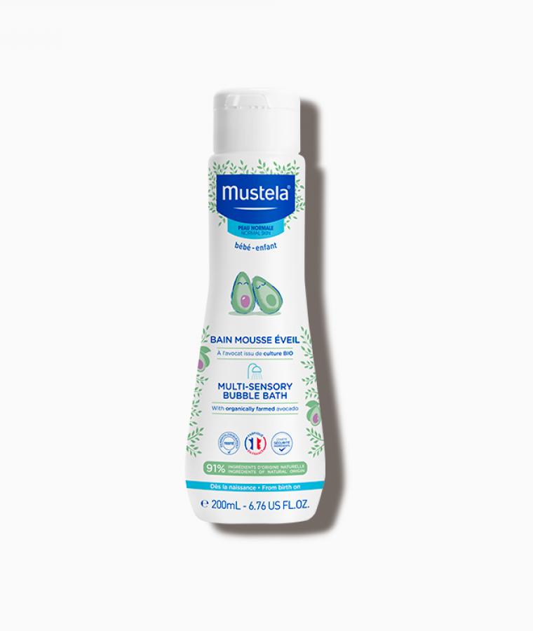 Mustela Multi sensory bubble bath for babies with normal skin