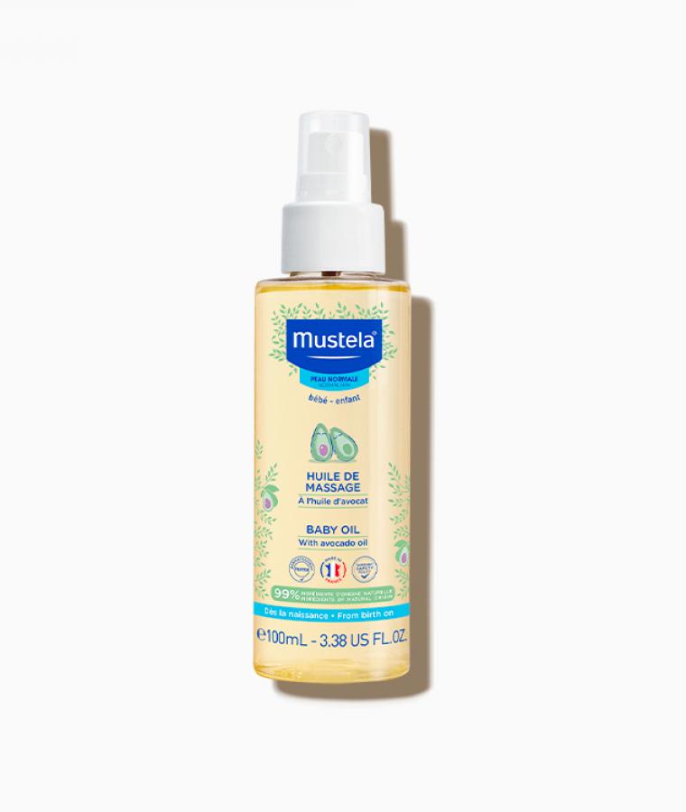 Baby oil massage for baby and child