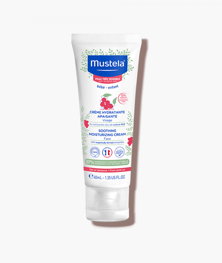 Mustela Soothing moisturizing cream for babies with very sensitive skin