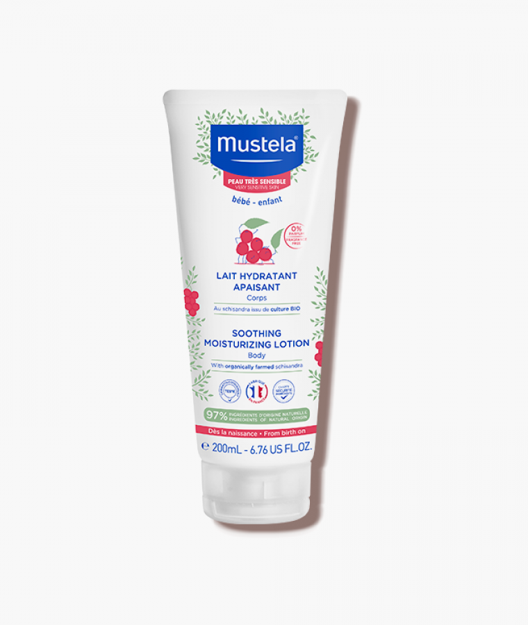 Mustela Soothing moisturizing lotion for babies with very sensitive skin