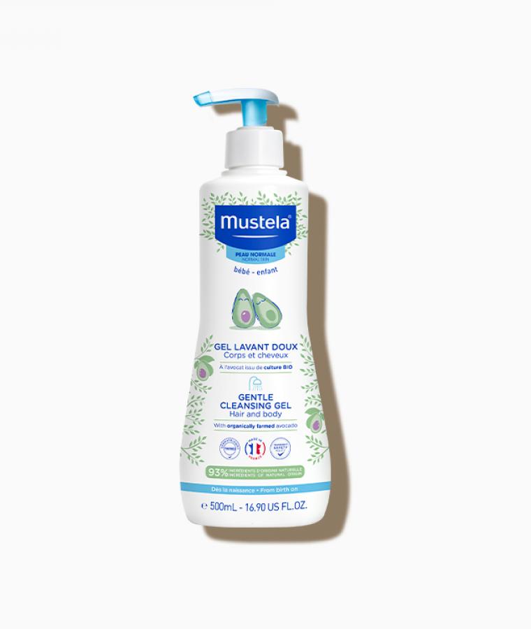 Mustela Gentle Cleansing gel for babies with normal skin